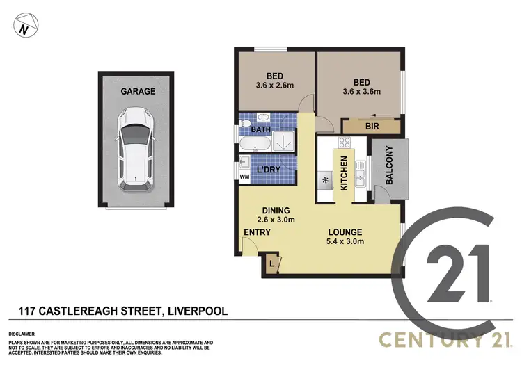 Floorplan of Homely unit listing, 7/117 Castlereagh Street, Liverpool NSW 2170