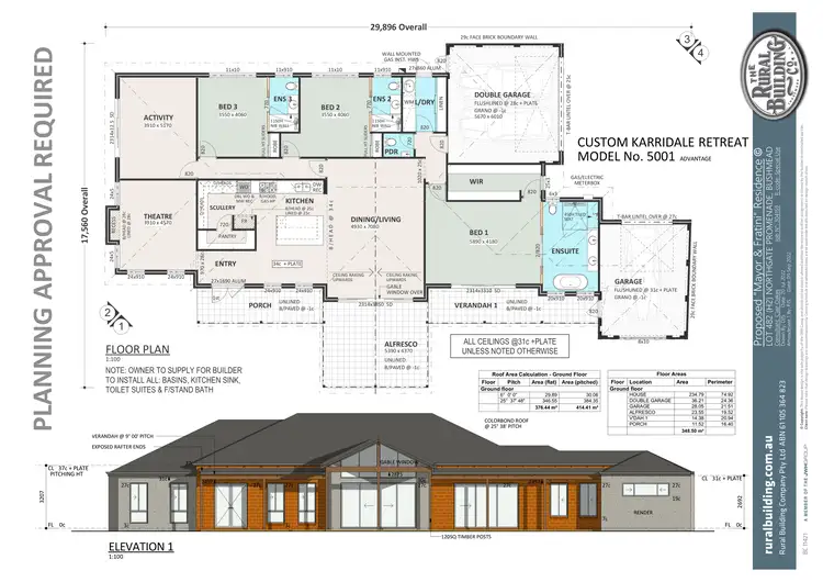 Floorplan of Homely land listing, 2 Northgate Promenade, Bushmead WA 6055