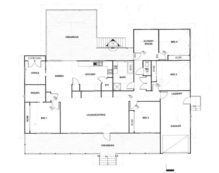 Floorplan of Homely house listing, 164 Groundwater Road, Southside QLD 4570