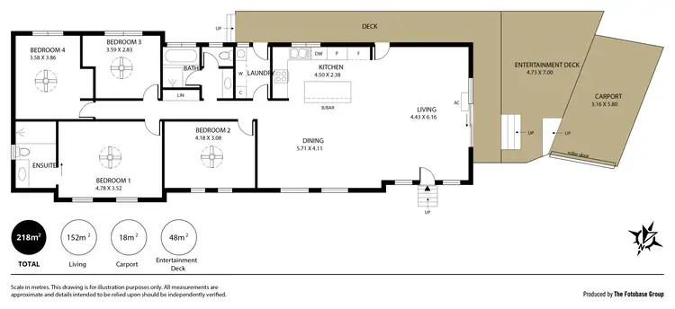 Floorplan of Homely house listing, 4a Panorama Avenue, Hackham SA 5163