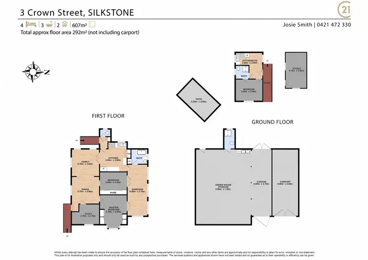 Floorplan of Homely house listing, 3 Crown Street, Silkstone QLD 4304
