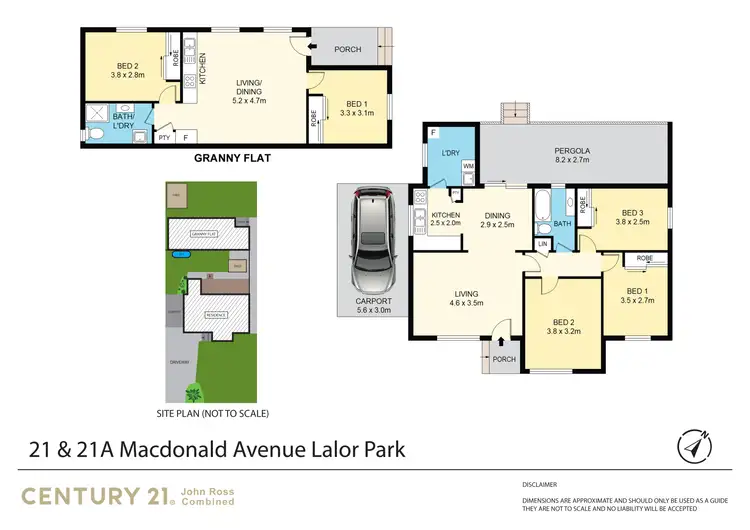 Floorplan of Homely house listing, 21 Macdonald Avenue, Lalor Park NSW 2147
