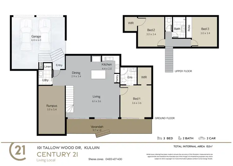 Floorplan of Homely house listing, 101 Tallow Wood Drive, Kuluin QLD 4558