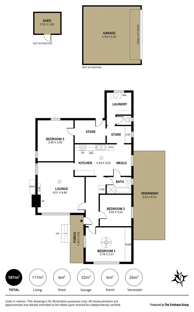 Floorplan of Homely house listing, 2 Market Street, Old Reynella SA 5161