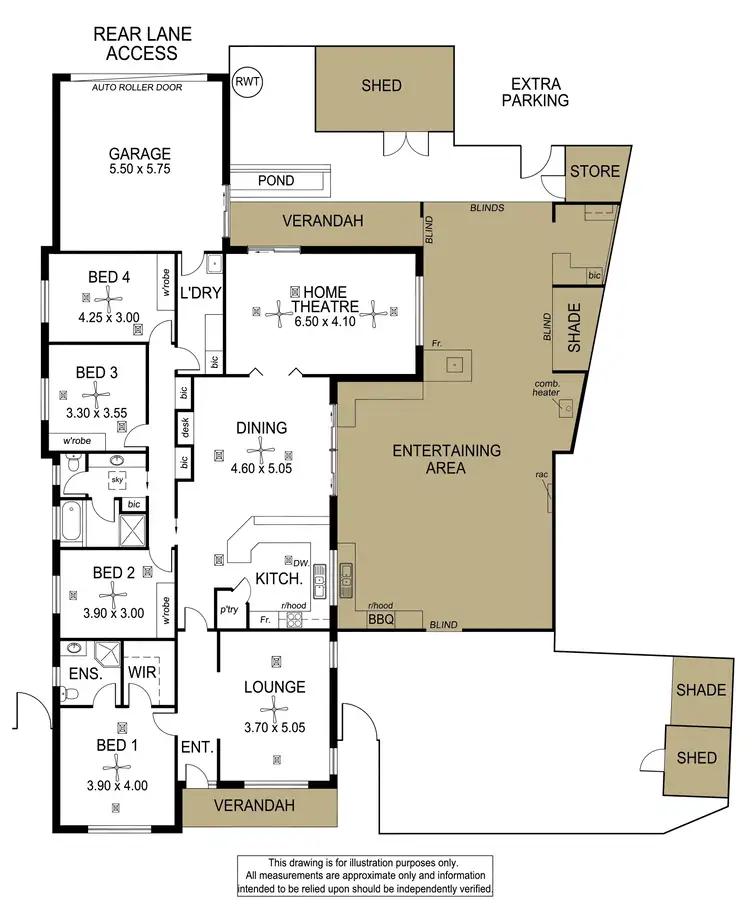 Floorplan of Homely house listing, 765 Grand Boulevard, Seaford Meadows SA 5169