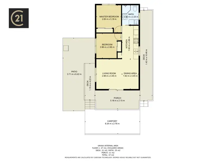 Floorplan of Homely house listing, 5 Summer Way, Tin Can Bay QLD 4580