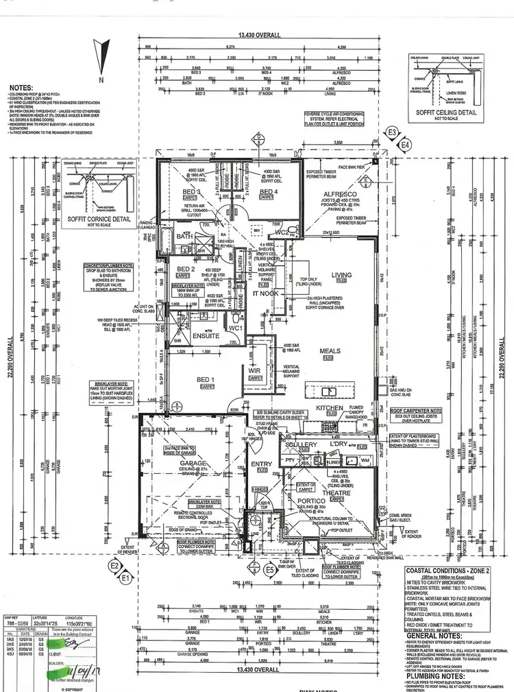 Floorplan of Homely house listing, 49 Koolinda Street, Falcon WA 6210