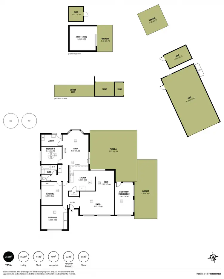 Floorplan of Homely house listing, 35 Roper Road, Willyaroo SA 5255