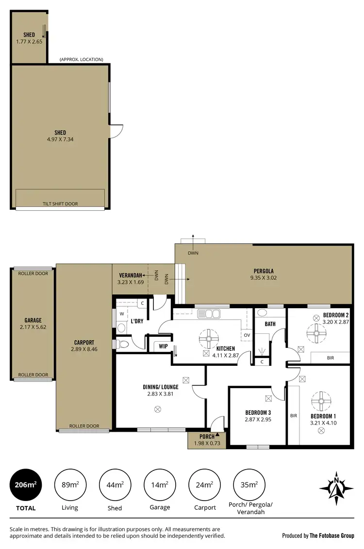 Floorplan of Homely house listing, 25 Gertrude Street, Morphett Vale SA 5162