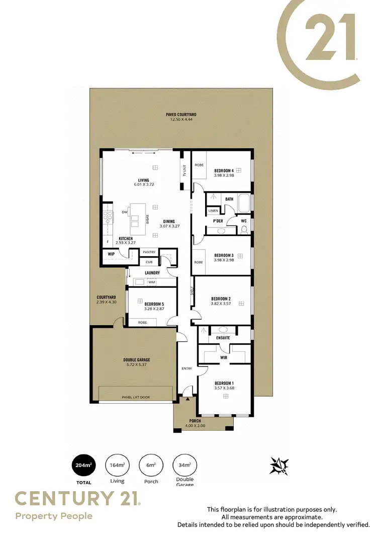 Floorplan of Homely house listing, 7 Scarfo Drive, Salisbury Downs SA 5108