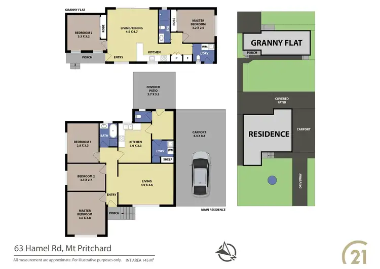 Floorplan of Homely house listing, 63 Hamel Road, Mount Pritchard NSW 2170