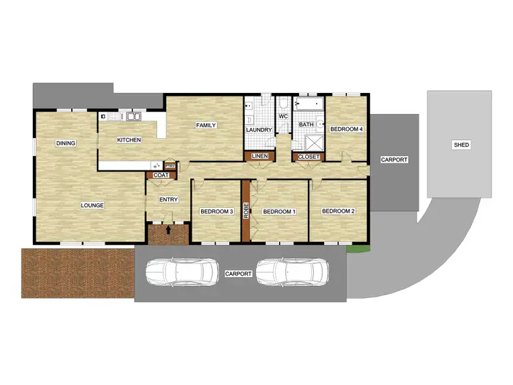 Floorplan of Homely house listing, 7 Wilson Street, Lawson NSW 2783