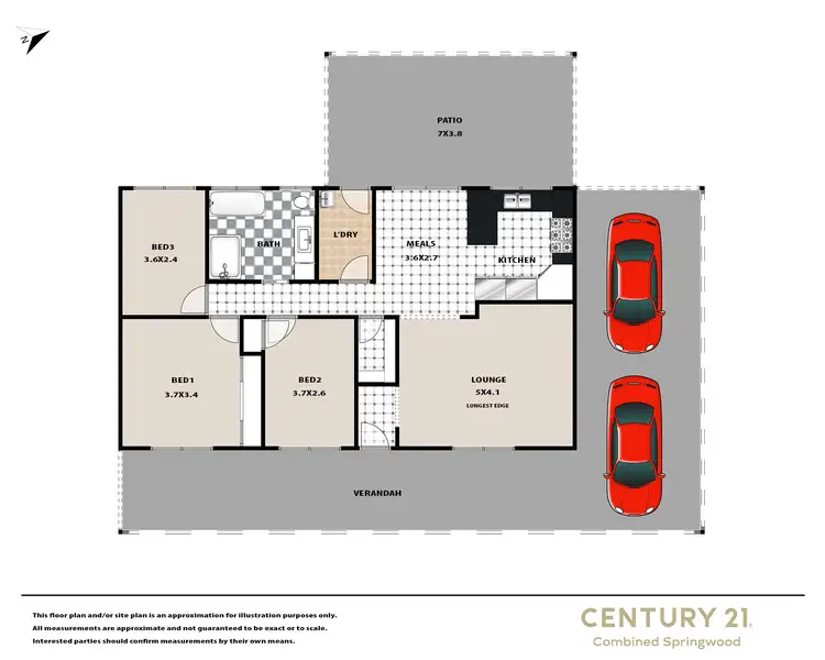 Floorplan of Homely house listing, 26 Colville Road, Yellow Rock NSW 2777