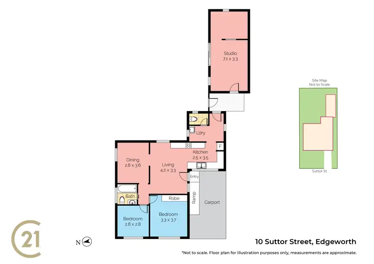 Floorplan of Homely house listing, 10 Suttor Street, Edgeworth NSW 2285