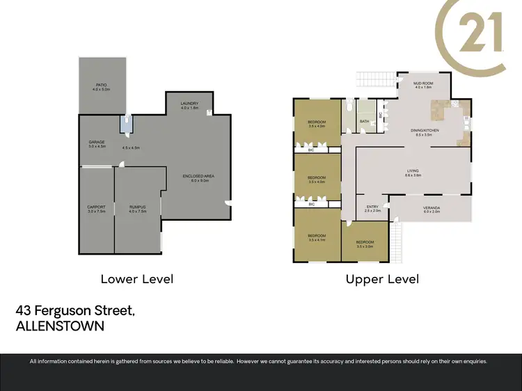 Floorplan of Homely house listing, 43 Ferguson Street, Allenstown QLD 4700