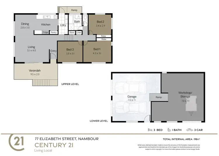 Floorplan of Homely house listing, 77 Elizabeth Street, Nambour QLD 4560