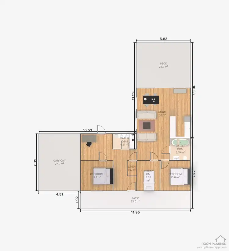 Floorplan of Homely house listing, 22 Cove Avenue, Bundabah NSW 2324