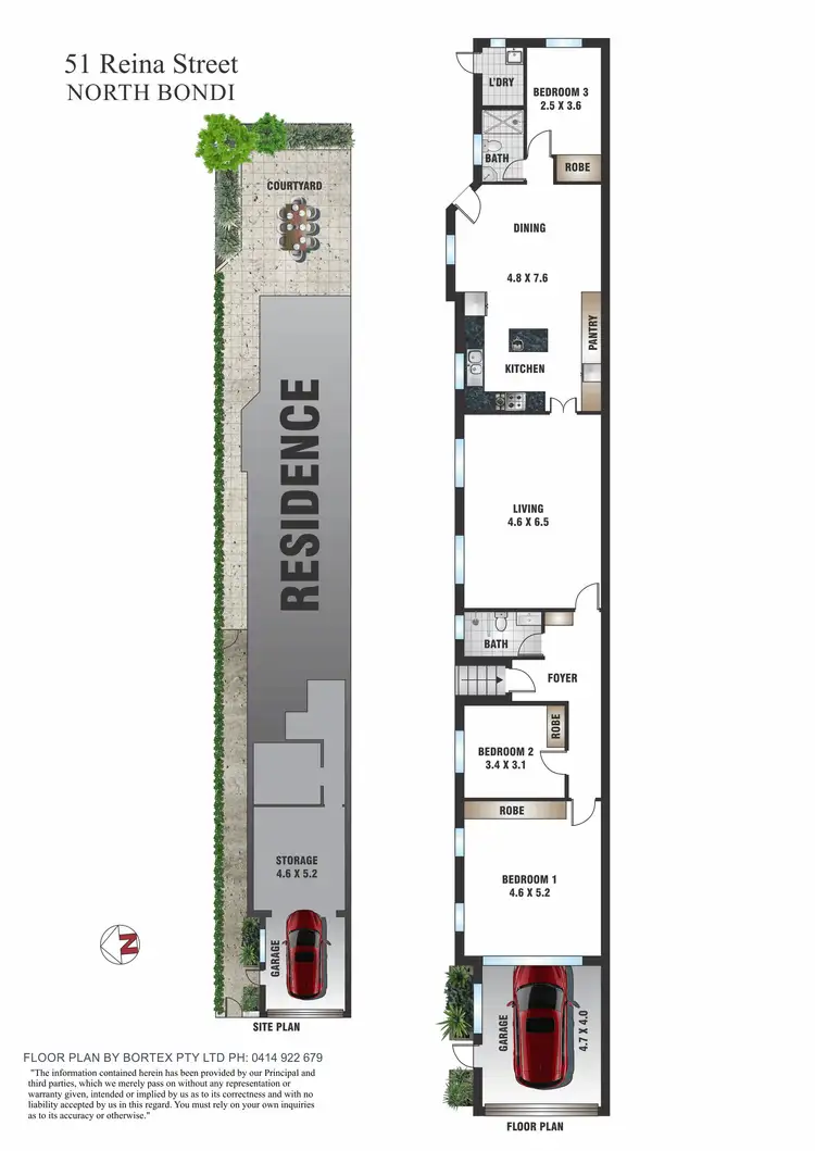 Floorplan of Homely house listing, 51 Reina Street, North Bondi NSW 2026