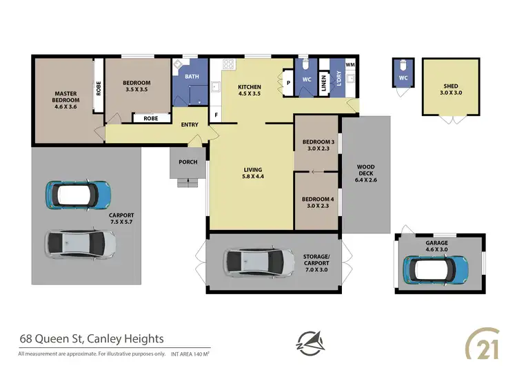 Floorplan of Homely house listing, 68 Queen Street, Canley Heights NSW 2166