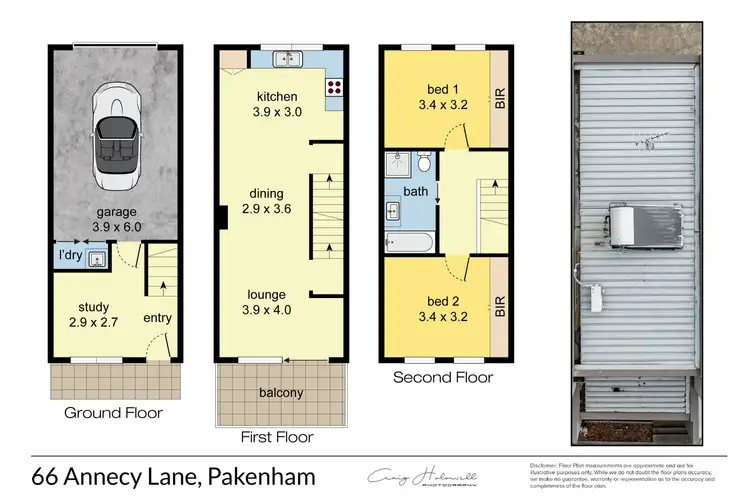 Floorplan of Homely house listing, 66 Annecy Lane, Pakenham VIC 3810