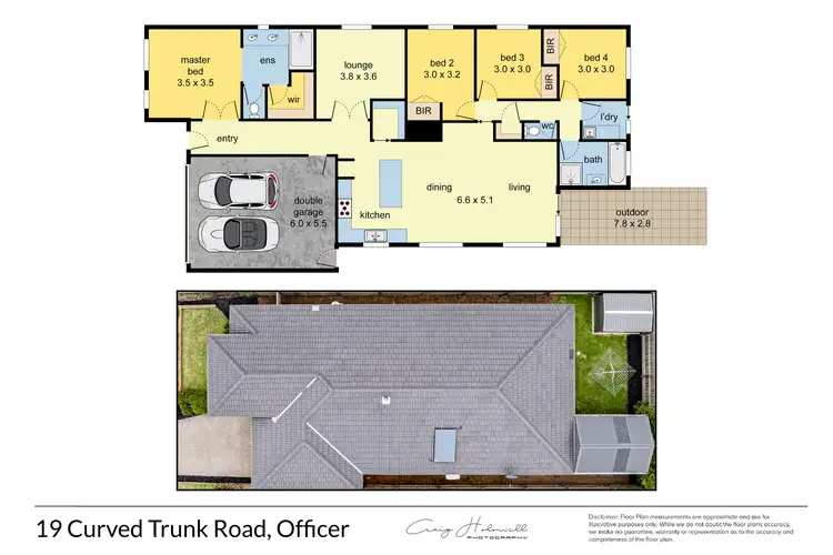 Floorplan of Homely house listing, 19 Curved Trunk Road, Officer VIC 3809