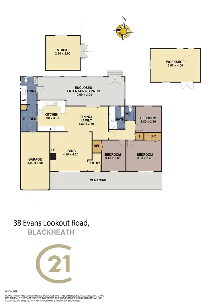 Floorplan of Homely house listing, 38 Evans Lookout Road, Blackheath NSW 2785