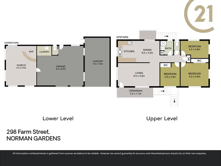 Floorplan of Homely house listing, 298 Farm St, Norman Gardens QLD 4701