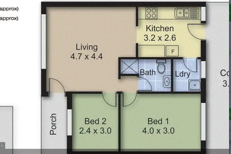 Floorplan of Homely apartment listing, 8/26 Knott St, Mount Barker SA 5251