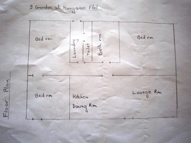Floorplan of Homely townhouse listing, 3 Gordon Street, Kangaroo Flat VIC 3555