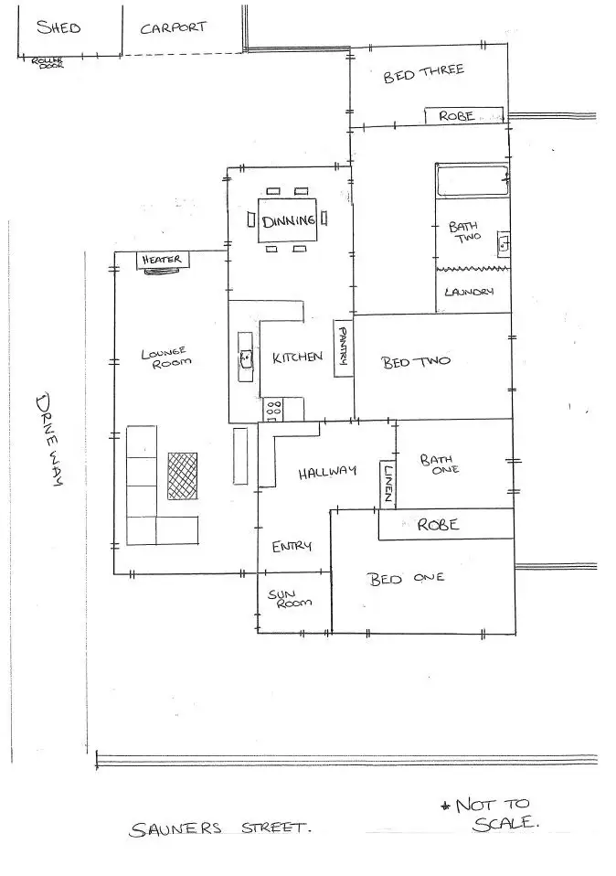 Floorplan of Homely house listing, 89 Saunders Street, Wynyard TAS 7325