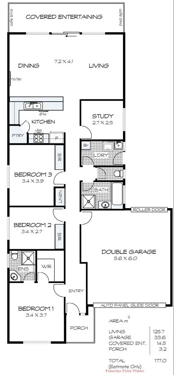 Floorplan of Homely house listing, 183 Excelsior Parade, Hindmarsh Island SA 5214