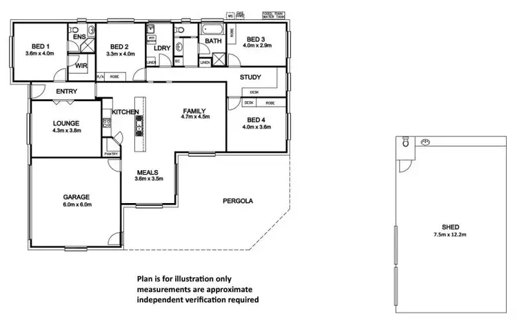 Floorplan of Homely house listing, 9 Dolomite Drive, Mount Gambier SA 5290