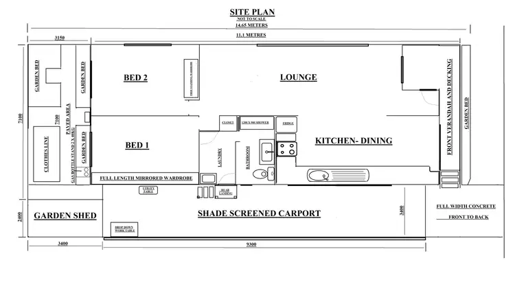 Floorplan of Homely house listing, 97a/570 Pine Ridge Road, Coombabah QLD 4216