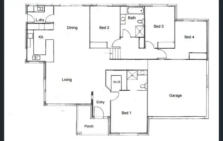 Floorplan of Homely house listing, 4 Robbie Burns Place, Bundanoon NSW 2578