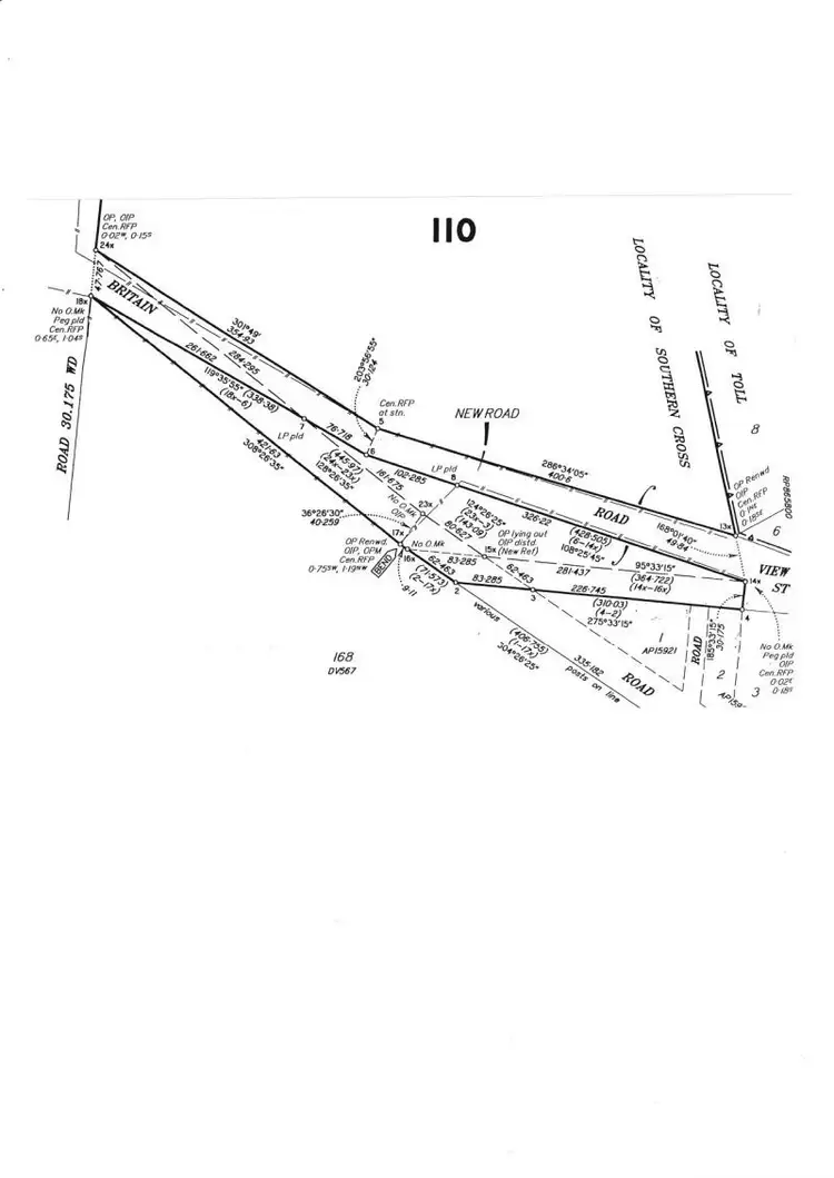Floorplan of Homely land listing, Great Britain Road, Charters Towers QLD 4820