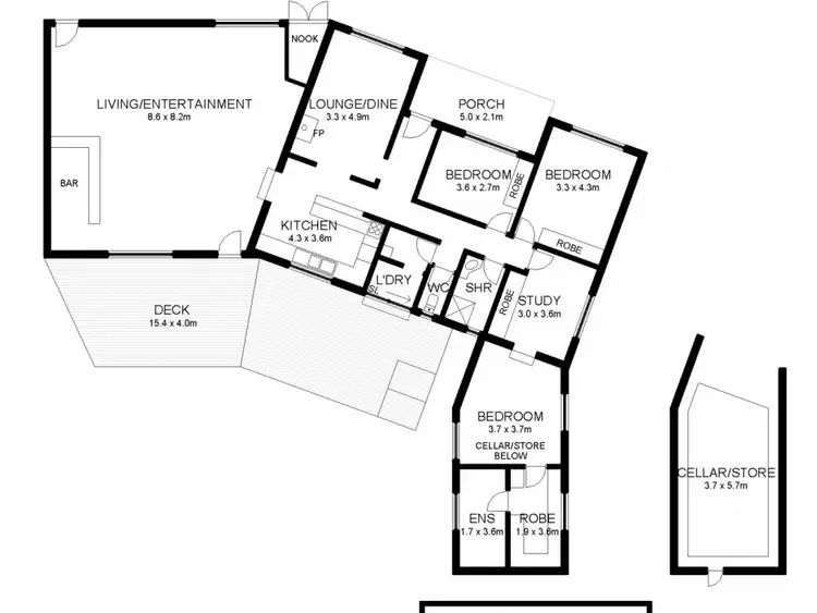 Floorplan of Homely house listing, 27 McClure Avenue, Reynella East SA 5161