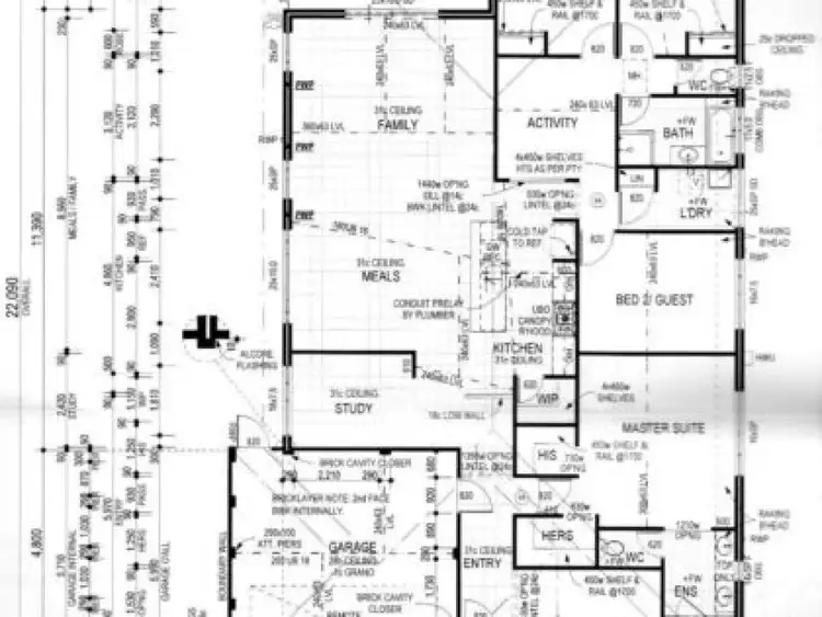 Floorplan of Homely house listing, 37 Gutmann Parkway, Dalyellup WA 6230