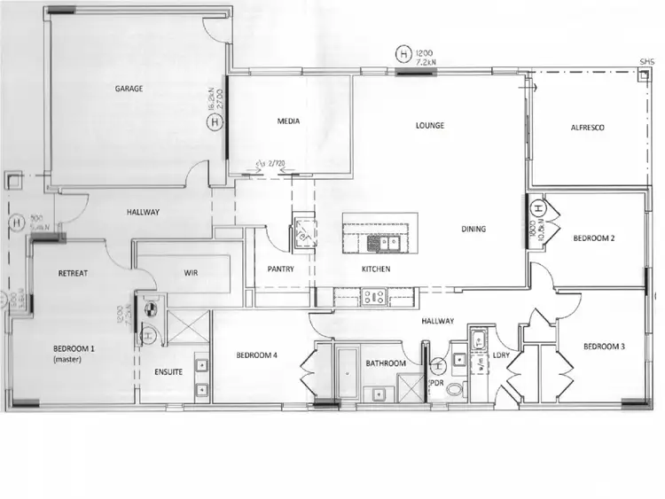 Floorplan of Homely house listing, 16 Isetta Court, Upper Coomera QLD 4209