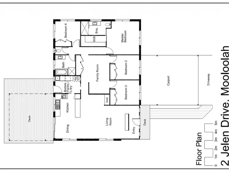 Floorplan of Homely house listing, 2 Jelen Drive, Mooloolah Valley QLD 4553