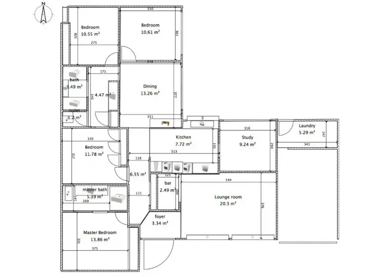 Floorplan of Homely house listing, 83 Edinburgh Drive, Bethania QLD 4205