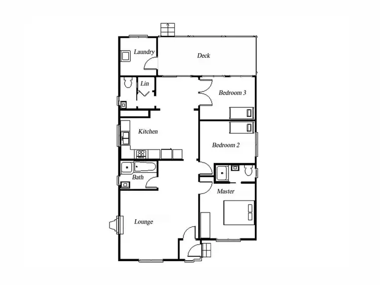Floorplan of Homely house listing, 45 Brayton Road, Marulan NSW 2579