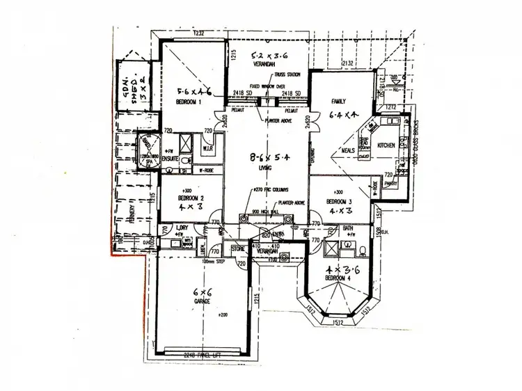 Floorplan of Homely house listing, 174 Kingfisher Parade, Toogoom QLD 4655