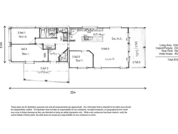 Floorplan of Homely house listing, 19 Queen Street, Gawler SA 5118