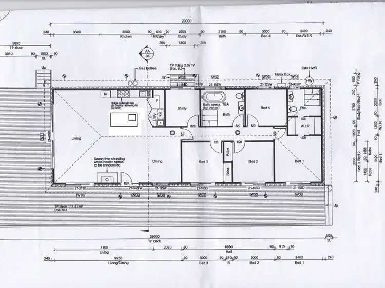Floorplan of Homely house listing, 22 Forest Heights Drive, Tugrah TAS 7310