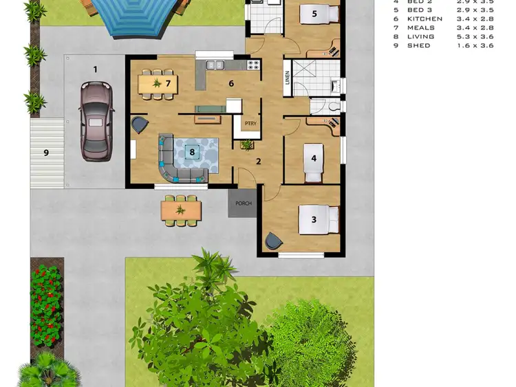 Floorplan of Homely house listing, 24 The Driveway, Holden Hill SA 5088