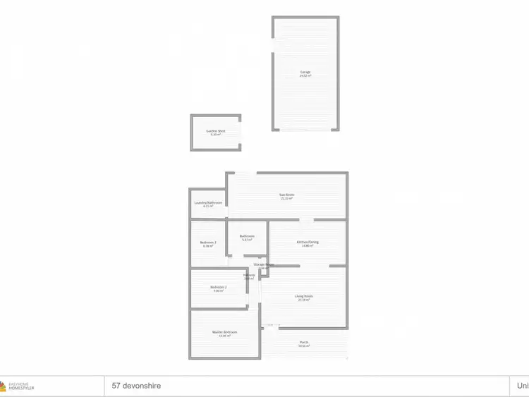 Floorplan of Homely house listing, 57 Devonshire Crescent, Oak Flats NSW 2529