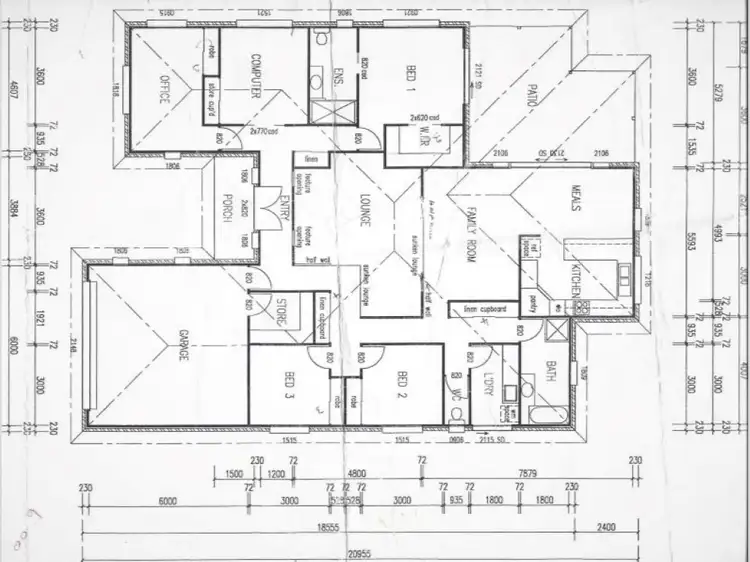 Floorplan of Homely house listing, 107 Parklea Drive, Placid Hills QLD 4343