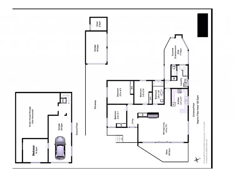 Floorplan of Homely house listing, 211 Marys Hope Road, Rosetta TAS 7010