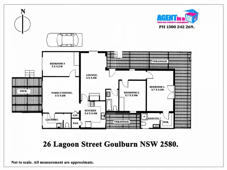 Floorplan of Homely house listing, 26 Lagoon St, Goulburn NSW 2580