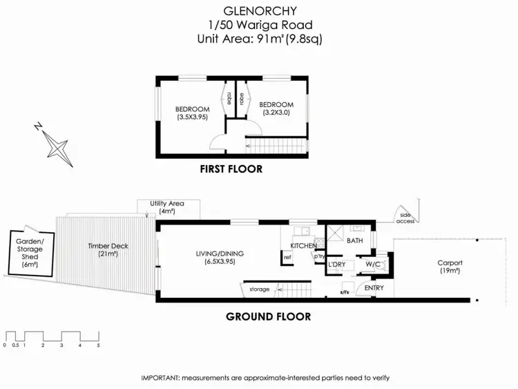 Floorplan of Homely townhouse listing, Address available on request
